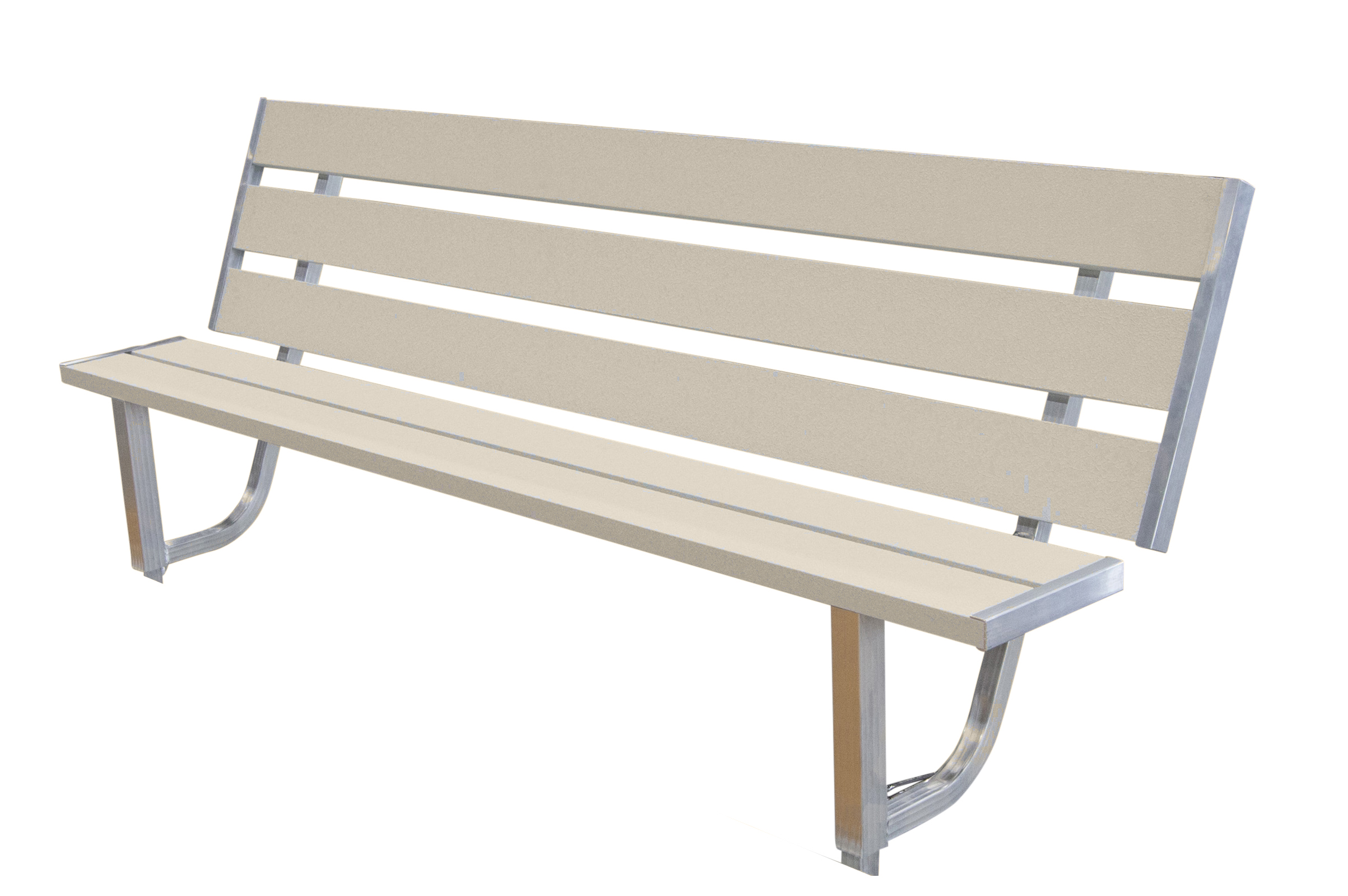 8' Ultra Bench Kit With Beige Panels | Hewitt